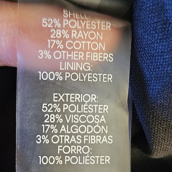 Karl Lagerfeld black and white work dress - size 0 - Picture 7 of 7